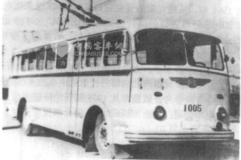 五十年代的京一行无轨电车