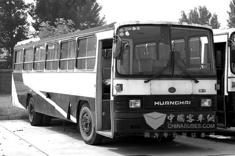 80年代投入北京公交的黄海客车