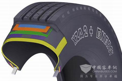 米其林绿色轮胎XZA2+ Energy