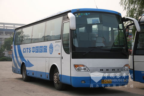 北京天马旅游汽车公司的安凯客车