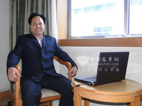 陕西汉中宁西汽车运输有限公司董事长张明华先生