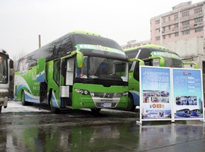“品行天下”黑龙江站完美收官，黄海旅游客车体验冰火两重天