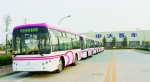 青岛申沃首批30辆公交走向世博会 报警设备成亮点