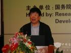 中国专家正在演讲