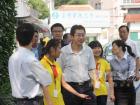 申龙客车总经理张嘉宇与学生交流