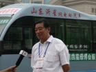 北京科技大学余达太教授接受记者采访