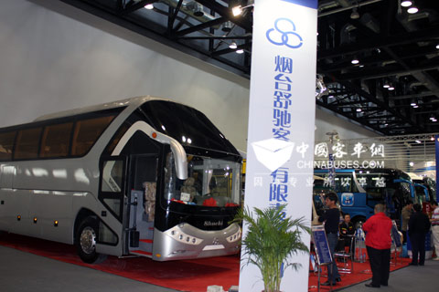 舒驰客车展台