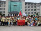 参加扬州青年公益徒步活动
