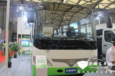 少林SLG6660EVG2型纯电动公交车