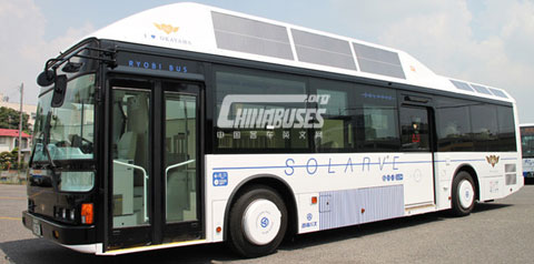 Solarve太阳能驱动公交车