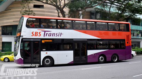 wright bus for singapore 2