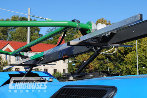 Opbrid Trukbaar重型车快速充电系统即将首次亮相IAA2014