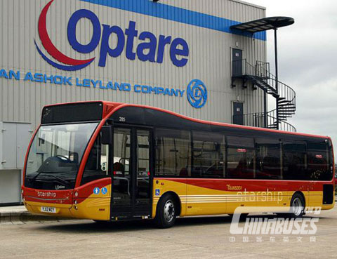 印度阿斯霍克雷兰德将在印度地区开拓Optare电动客车市场