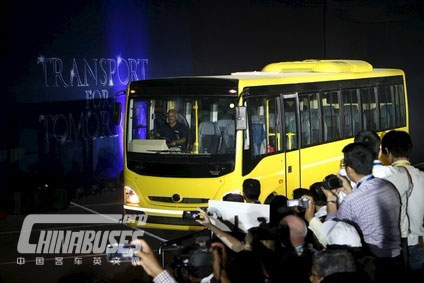 戴姆勒印度金奈新厂落成 Wrightbus助力打造BharatBenz客车  