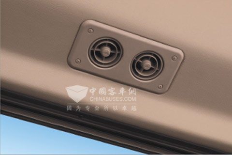 透气性优越的空调出风口