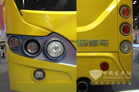 福田欧辉校车BJ6831S8MEB