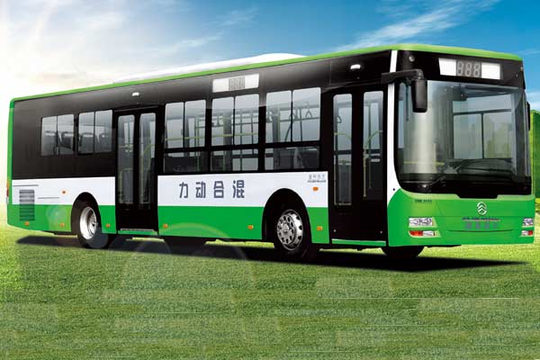 金旅XML6125JHEV93C公交车（柴油/电混动国三10-40座）
