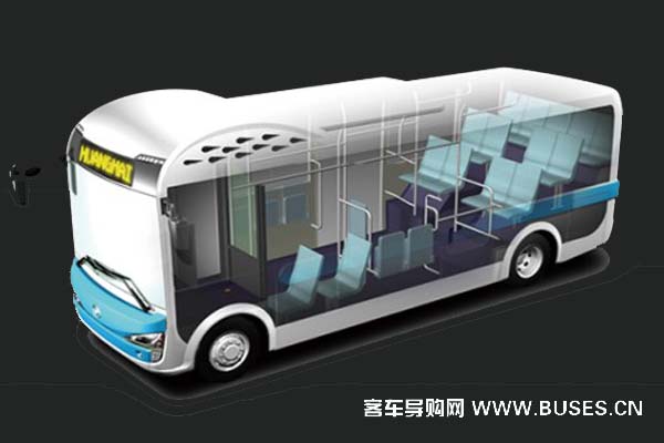 DD6761G系列超级巴士-透视图