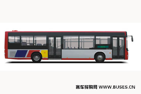 黄海DD6129S17公交车（柴油国四24-40座）