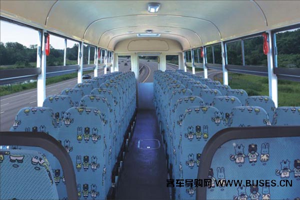 黄海DD6100C02FX中小学生专用校车（柴油国四24-51座）