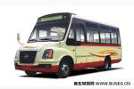 黄海DD6720B01FN公交车（天然气国五15-23座）