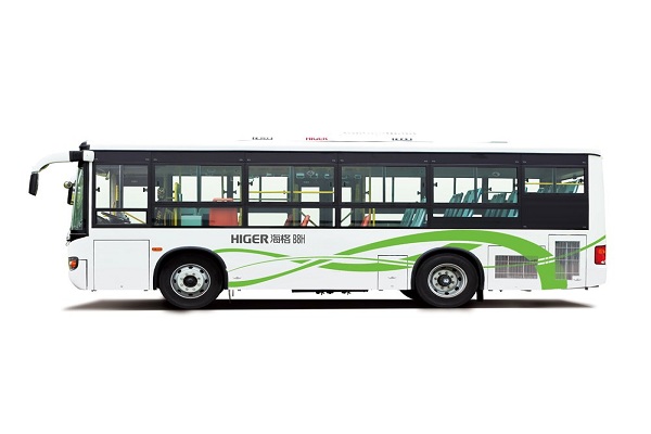海格KLQ6825GAHEVE5E公交车（柴油/电混合动力国五10-26座）