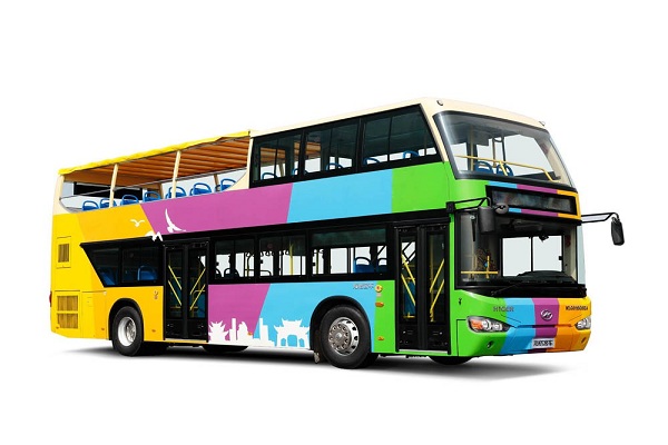 海格KLQ6119GSC5双层公交车（天然气国五24-65座）