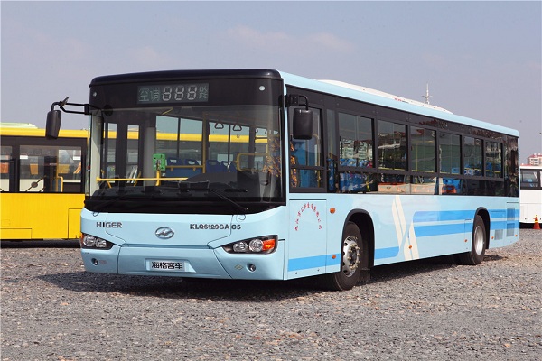 海格KLQ6129GAC5公交车（天然气国五24-47座）