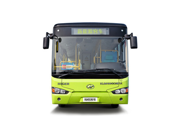 海格KLQ6109GAHEVC5D公交车（天然气混合动力国五24-39座）
