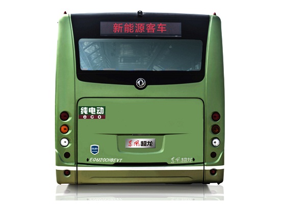 东风超龙EQ6120CBEVT公交车（纯电动10-46座）