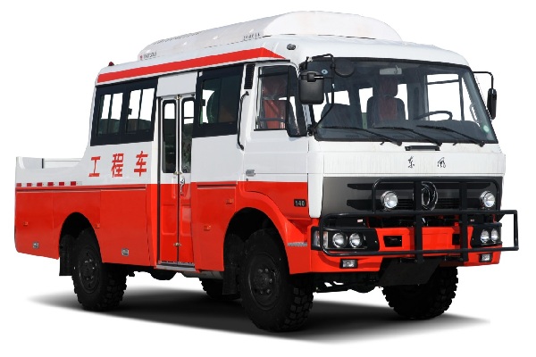 东风超龙eq5070xgct2工程车柴油国四1016座