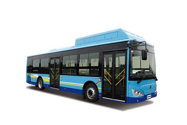 申龙SLK6119ULN5HEVZ1公交车（天然气混合动力国五10-44座）
