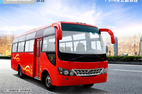 四川现代CNJ6750LQDV客车