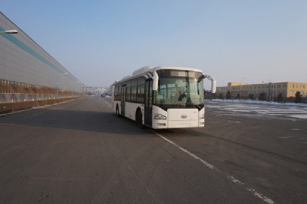 一汽CA6122URHEV21公交车（天然气/电混合动力国五24-31座）