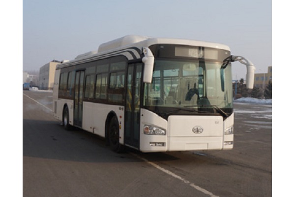 一汽CA6123URHEV21公交车（天然气/电混合动力国五24-31座）