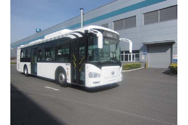 一汽CA6121URHEV21公交车（天然气/电混合动力国五24-31座）