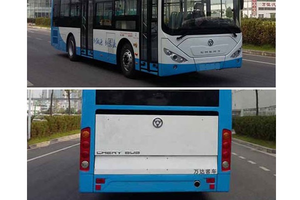 奇瑞万达WD6105EHEV公交车（天然气混合动力国五21-33座）