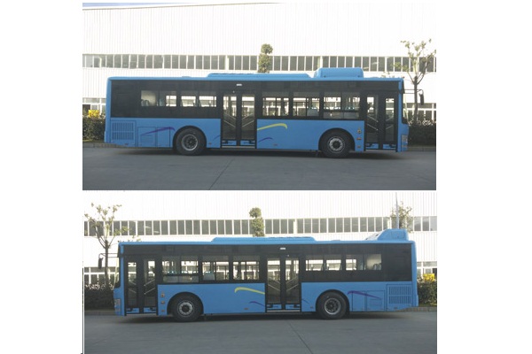 奇瑞万达WD6125EHEV公交车（天然气混合动力国五24-40座）