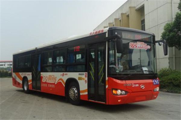 海格KLQ6129GAE6公交车（柴油国五24-52座）