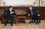 潍柴谭旭光与清华校长顾秉林探讨校企合作