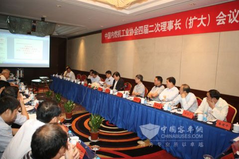 中国内燃机工业协会四届二次理事长(扩大)会议现场