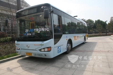 苏州园区公交批量采用了装配采埃孚AMT的公交车