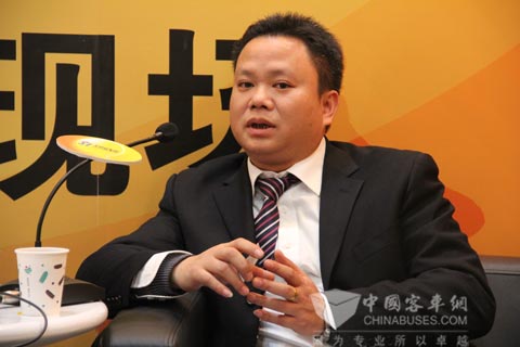 中汽客汽车零部件（厦门）有限公司副总经理许燕青
