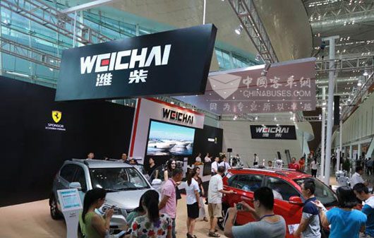 潍柴动力展台