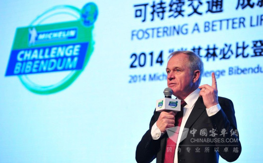 米其林(中国)投资有限公司总裁 万能毅
