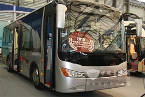 中通LCK6101GEV型十米级混合动力（AMT）公交车